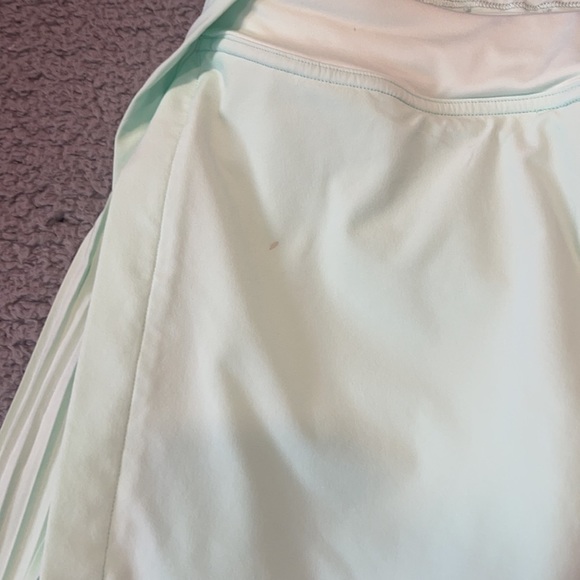 Lululemon Peek Pleat High-Rise Tennis Skirt size 2 color mint - Picture 8 of 11
